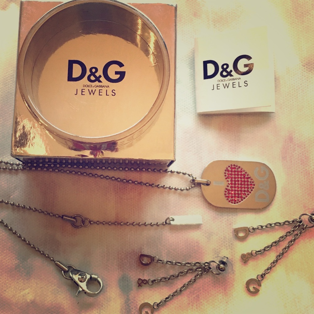 Dolce & Gabbana Necklace Earrings and Bracelet!